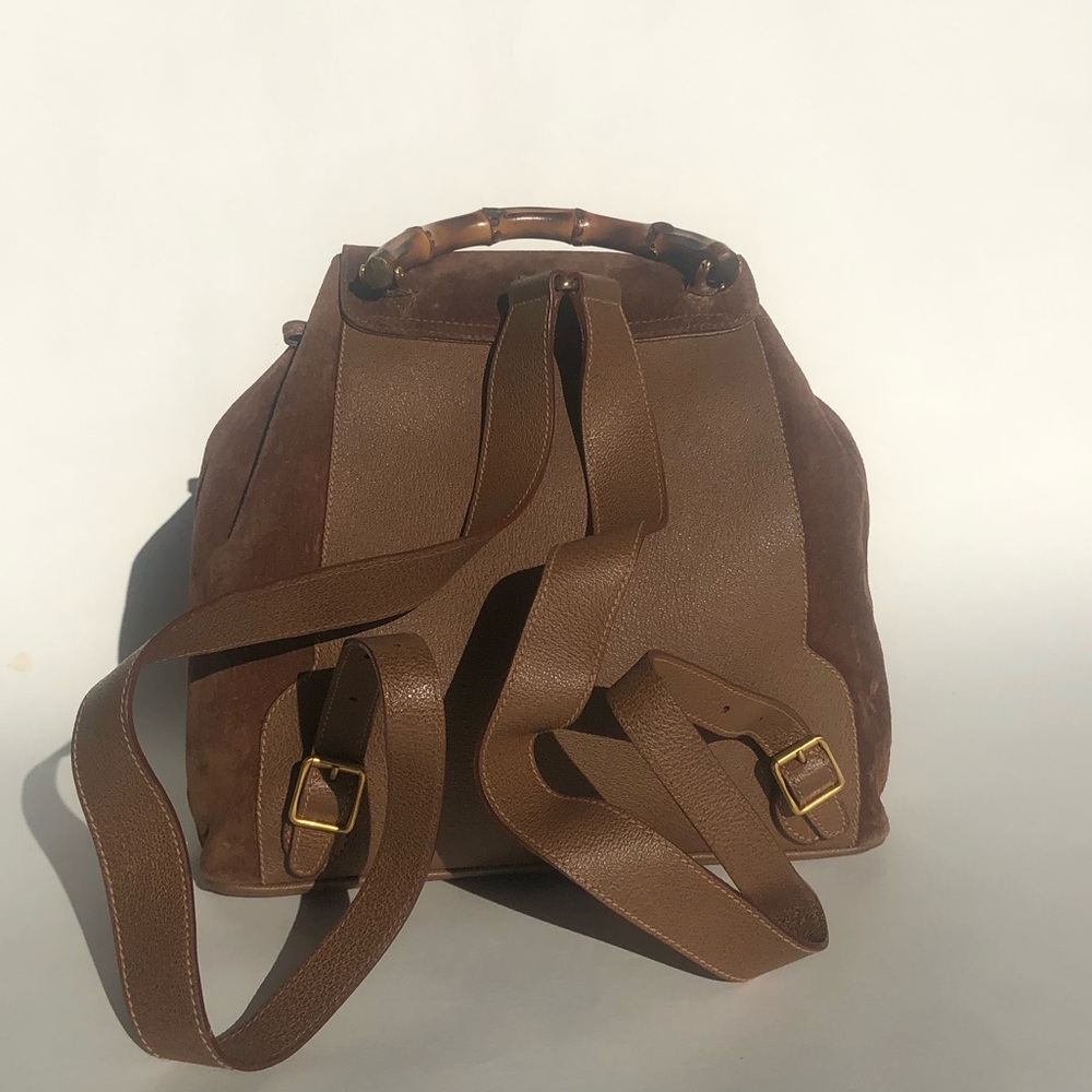 Gucci Vintage Bamboo Backpack - excellent - Picture 5 of 7